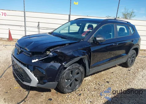 2025 Volkswagen Taos 1.5T S z USA, uszkodzony, nr VIN 3VV5C7B21SM033126